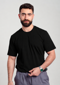 Men’s Regular Fit Essential T-Shirt – Black