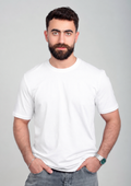 Men’s Regular Fit Essential T-Shirt – White