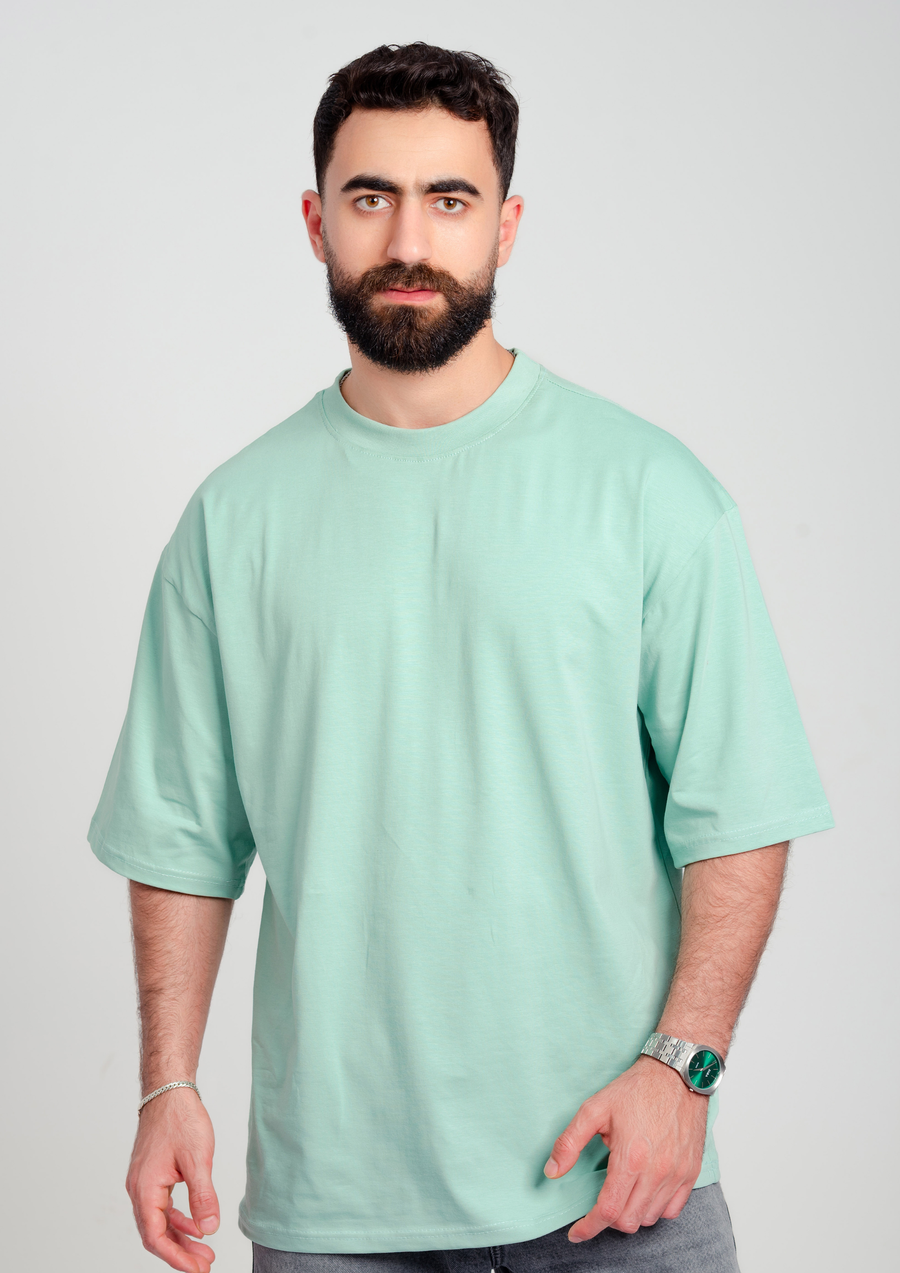 Men’s Oversized Essential T-Shirt – Mint Green