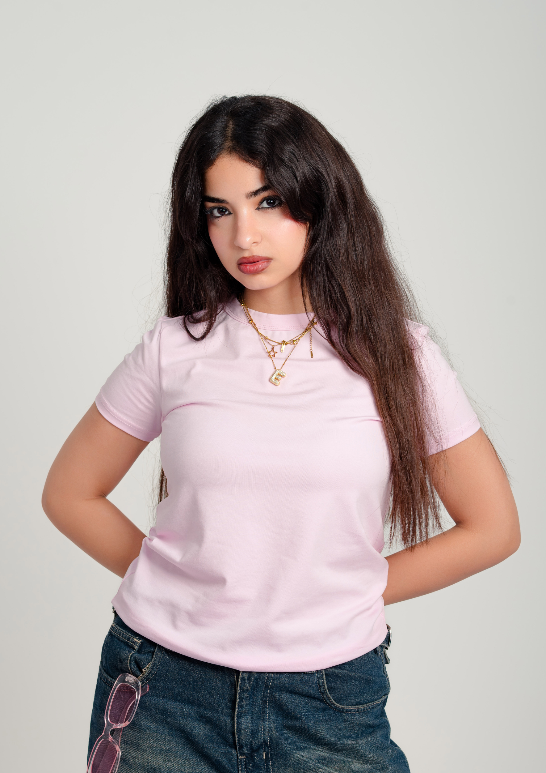 Women’s Regular Fit Essential T-Shirt – Soft Pink